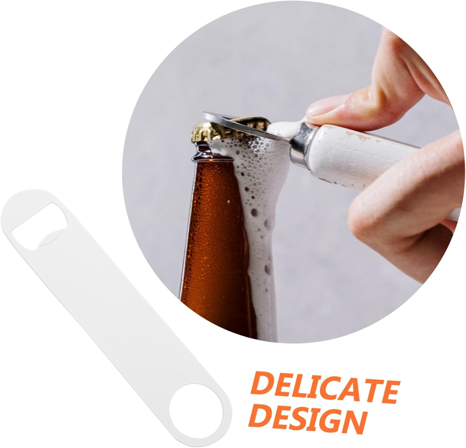 Anneome Stainless Steel Bottle Opener with Sublimation Design 1
