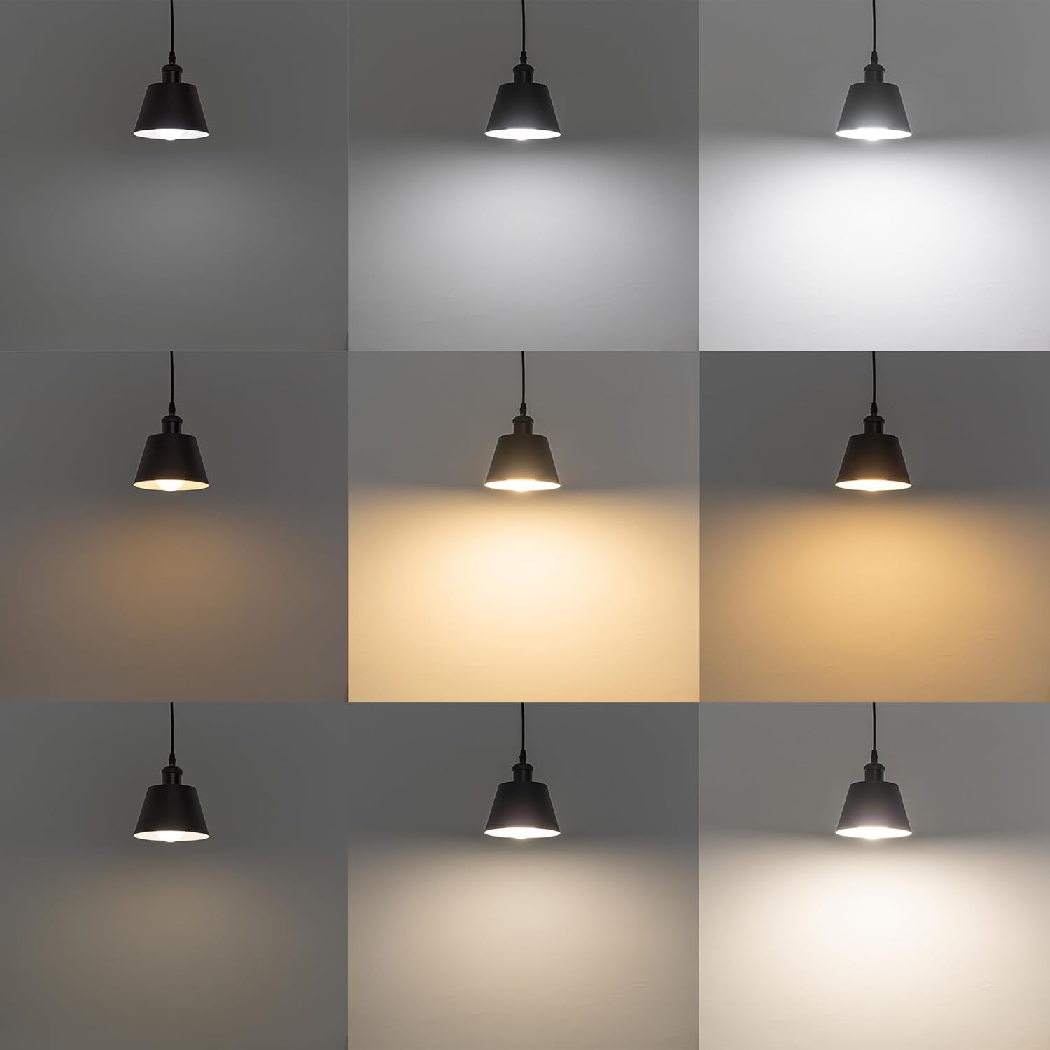 SKIVTGLAMP Remote Control LED Track Pendant Light 3 Lights 5ft Adjustable 1