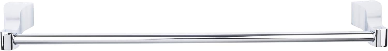 Top Knobs Aqua Single Bath Towel Bar Polished Chrome