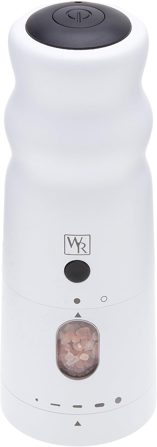 BLACK RAIN Salt Mill - High Output Electric Salt Grinder 1
