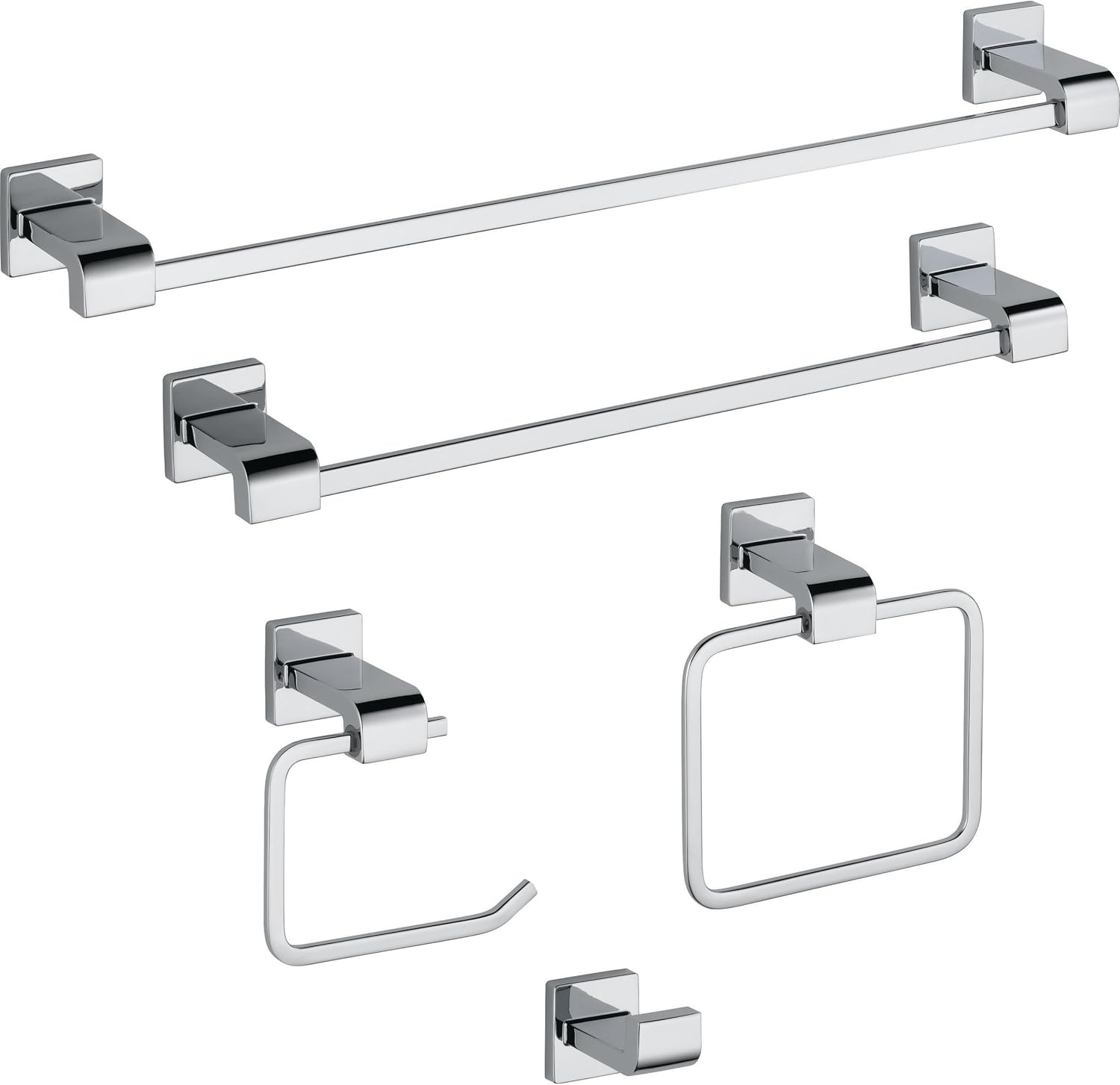 Delta Ara Hand Towel Holder Polished Chrome 1