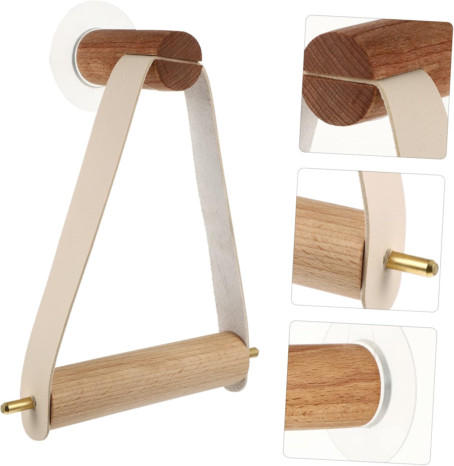 NUOBESTY Wall Mount Toilet Paper Holder Durable and Stylish