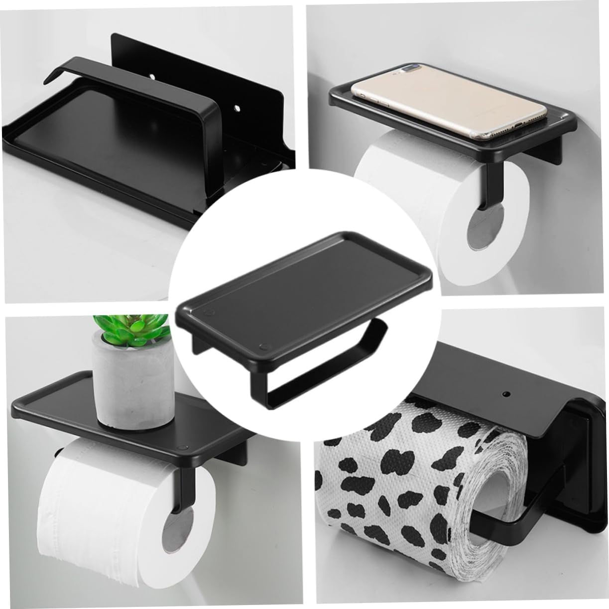 Gadpiparty Paper Storage Rack for Bathroom Hotel Office