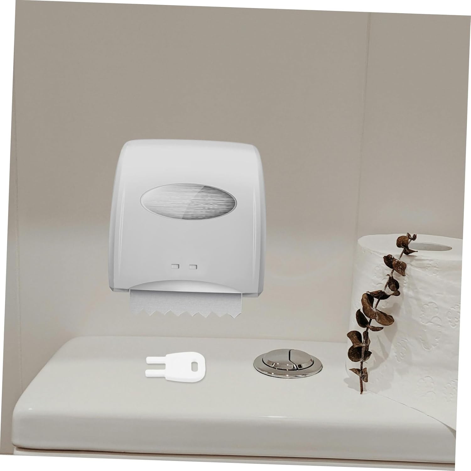 VOSAREA Sturdy Toilet Paper Dispenser Replacement Key