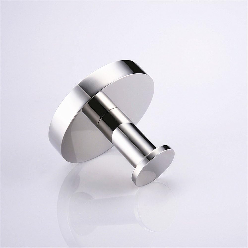 Modern Polished Silver 304 Stainless Steel Coat Hook