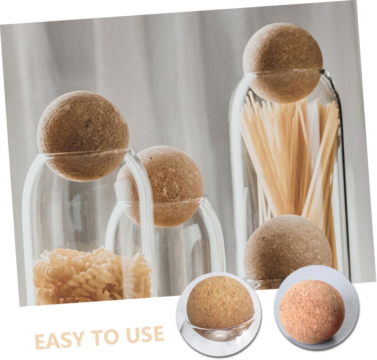 BRIGHTFUFU Reusable Wine Aerator Stopper Set