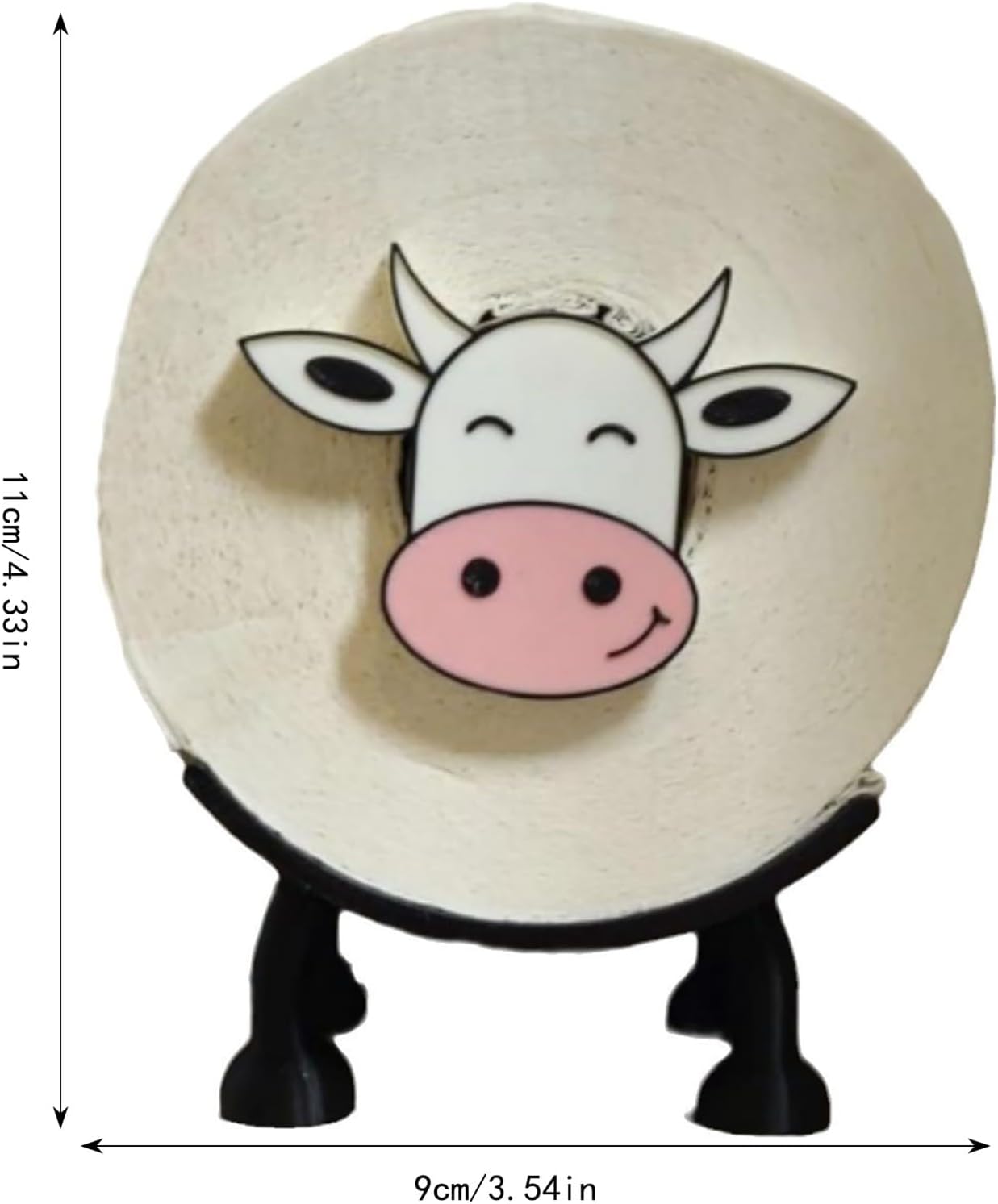 Funny Cow Toilet Paper Holder Free Standing 1 PCS