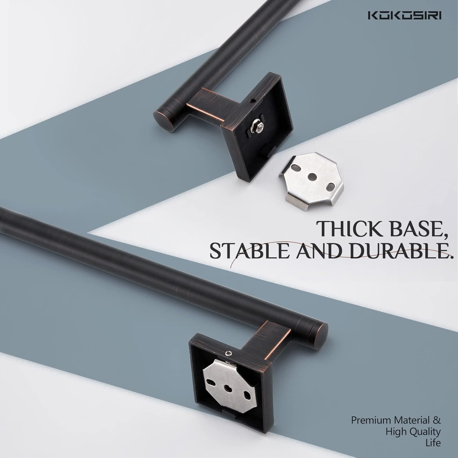 KOKOSIRI 36 Oil Rubbed Bronze Towel Bar