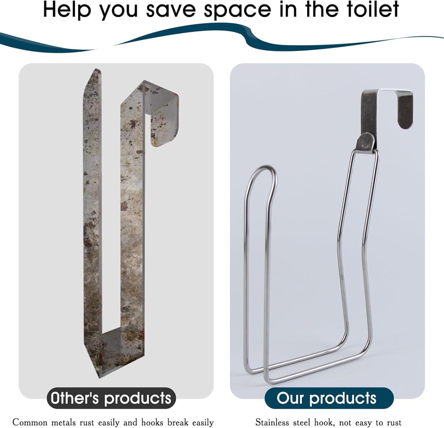 Chrome Toilet Paper Roll Holder 1pcs