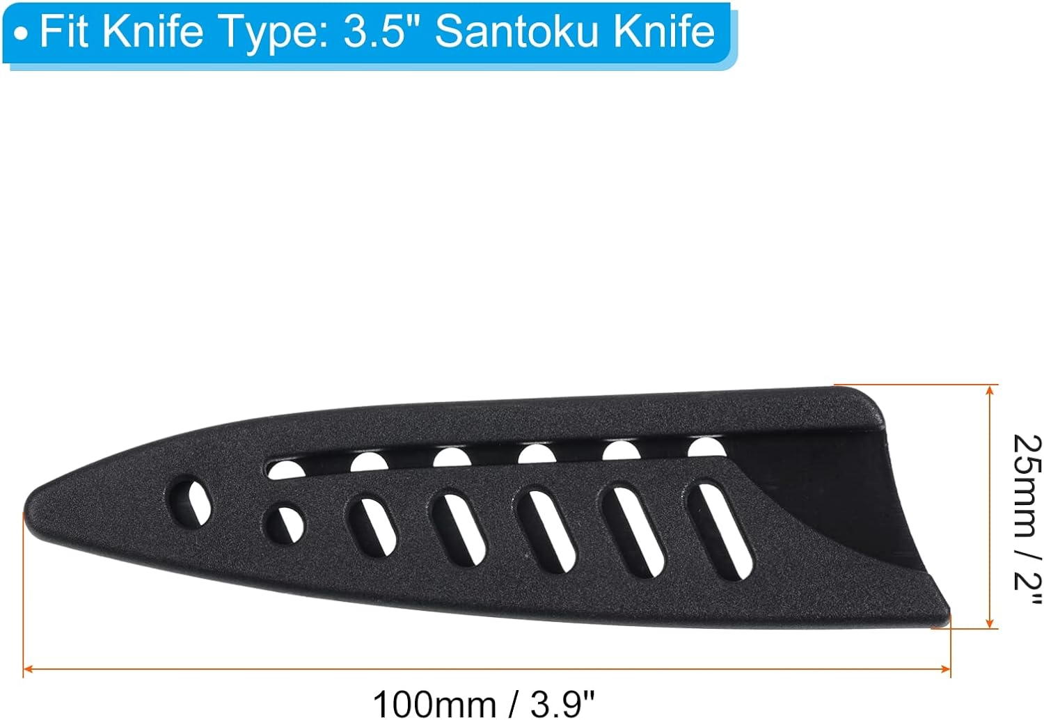 PATIKIL 5 Pack PP Knife Covers for 35 Paring Knife