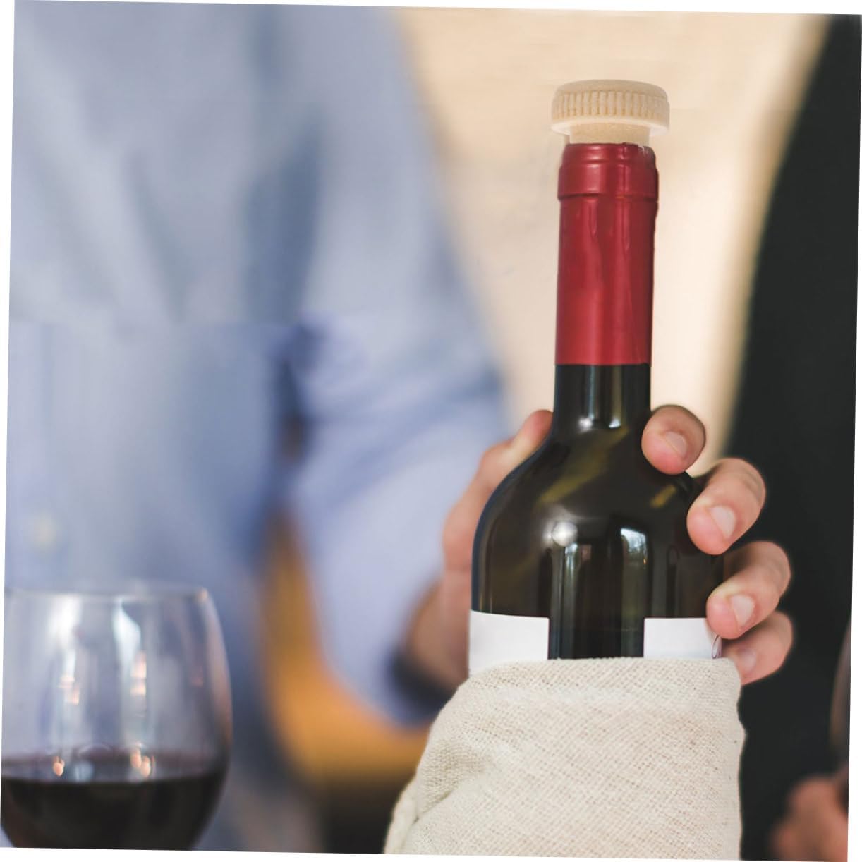 20pcs Cute Polymer Wine Bottle Stopper Set