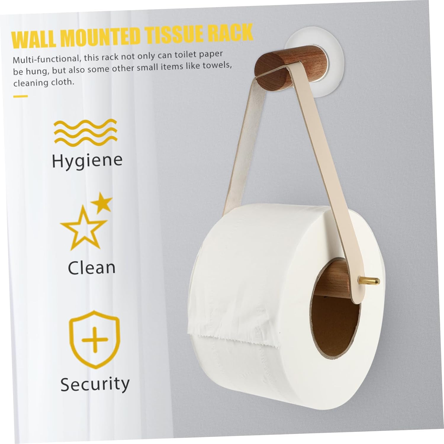 SHINEOFI Toilet Paper Holder Wall Mount 1