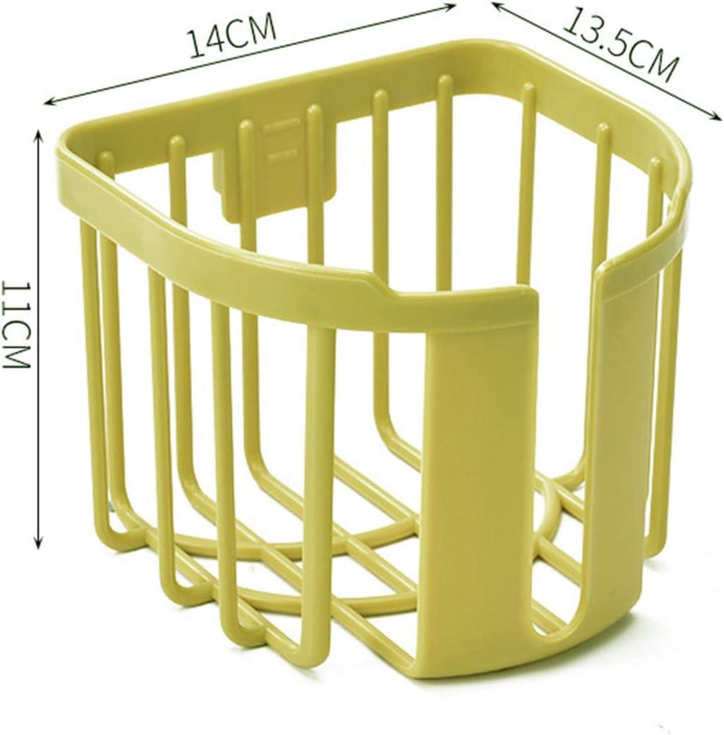 Jwthee Yellow Wall Mount Toilet Paper Holder
