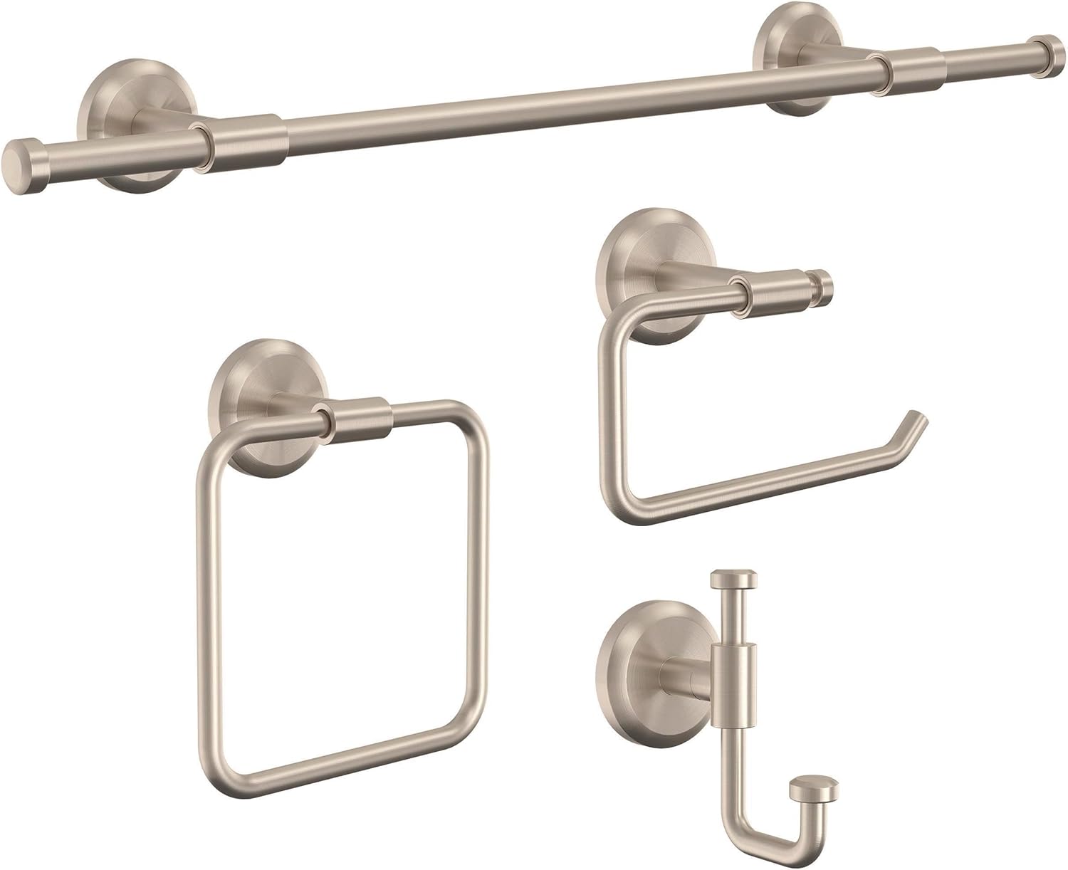Delta Westdale Brushed Nickel Towel Ring Holder