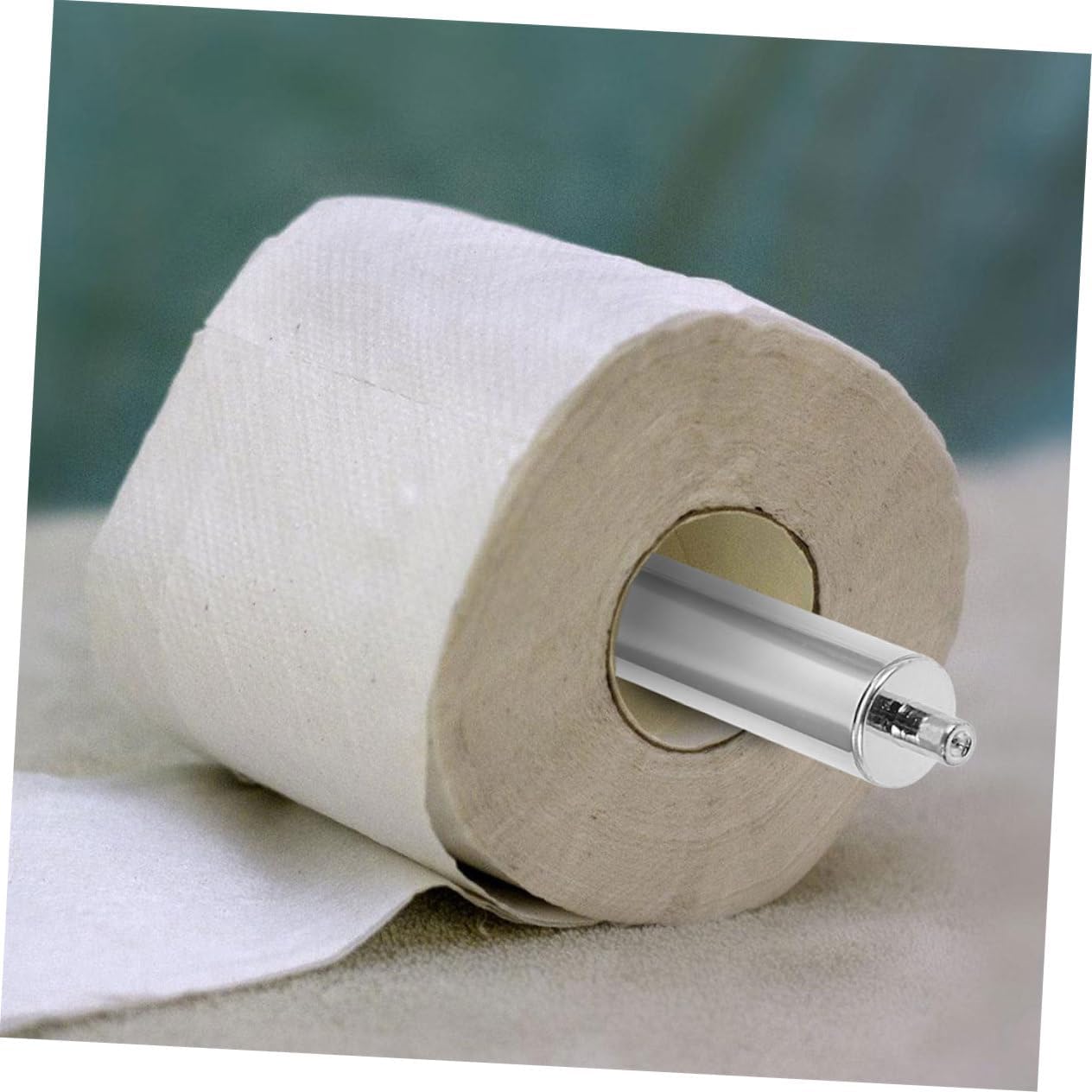 VILLCASE 5Pcs Spring Loaded Toilet Paper Holder Rollers Replacement 1