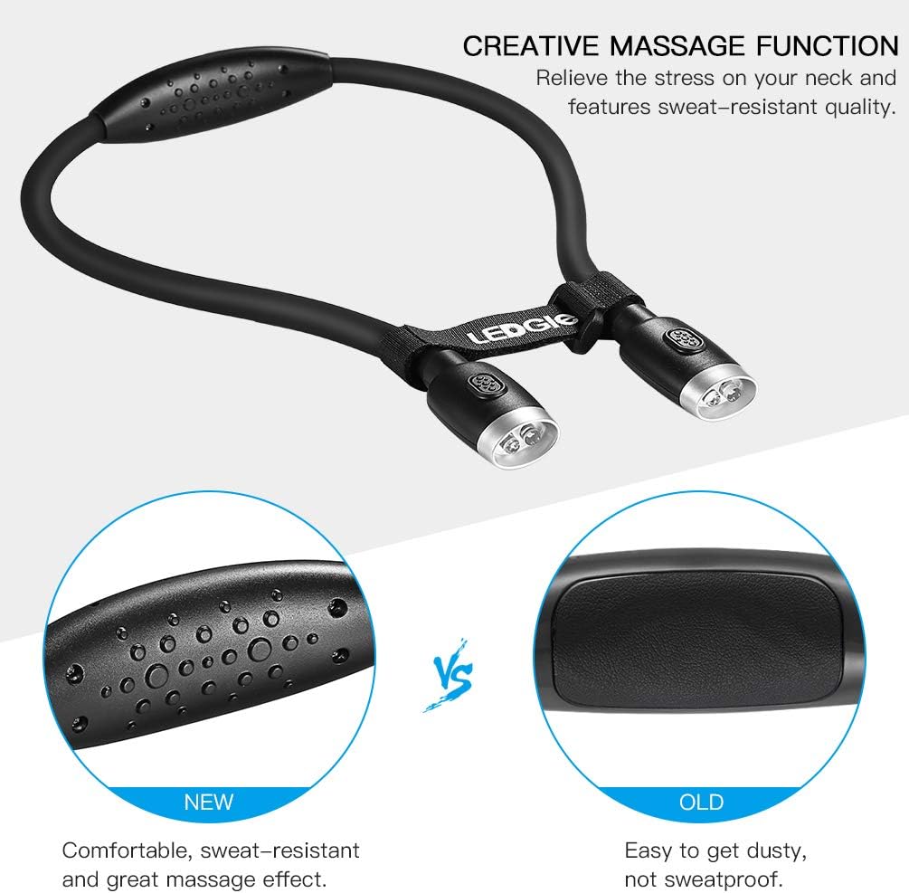 LEDGLE Updated Neck Light for Reading Knitting and Repairing