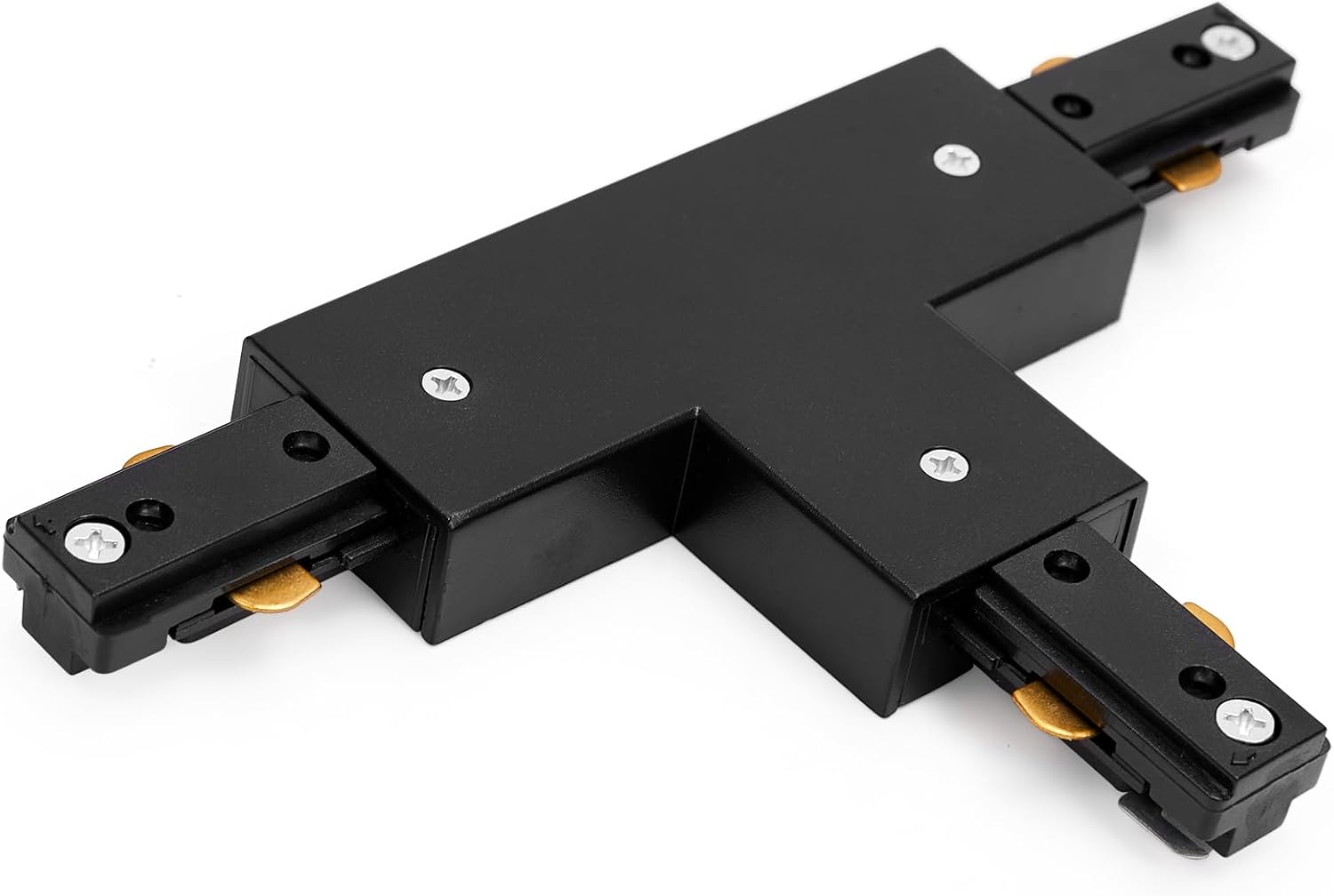 iCreating H Track T Connector - 3 Wire Black Track Lighting Accessory