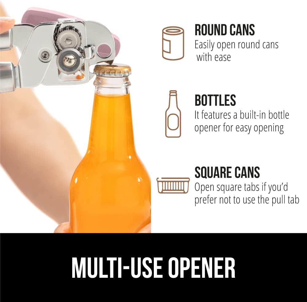 GORILLA GRIP Pink Heavy Duty Can Opener