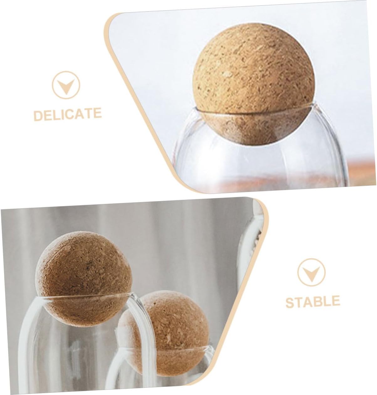 BRIGHTFUFU Reusable Wine Aerator Stopper Set
