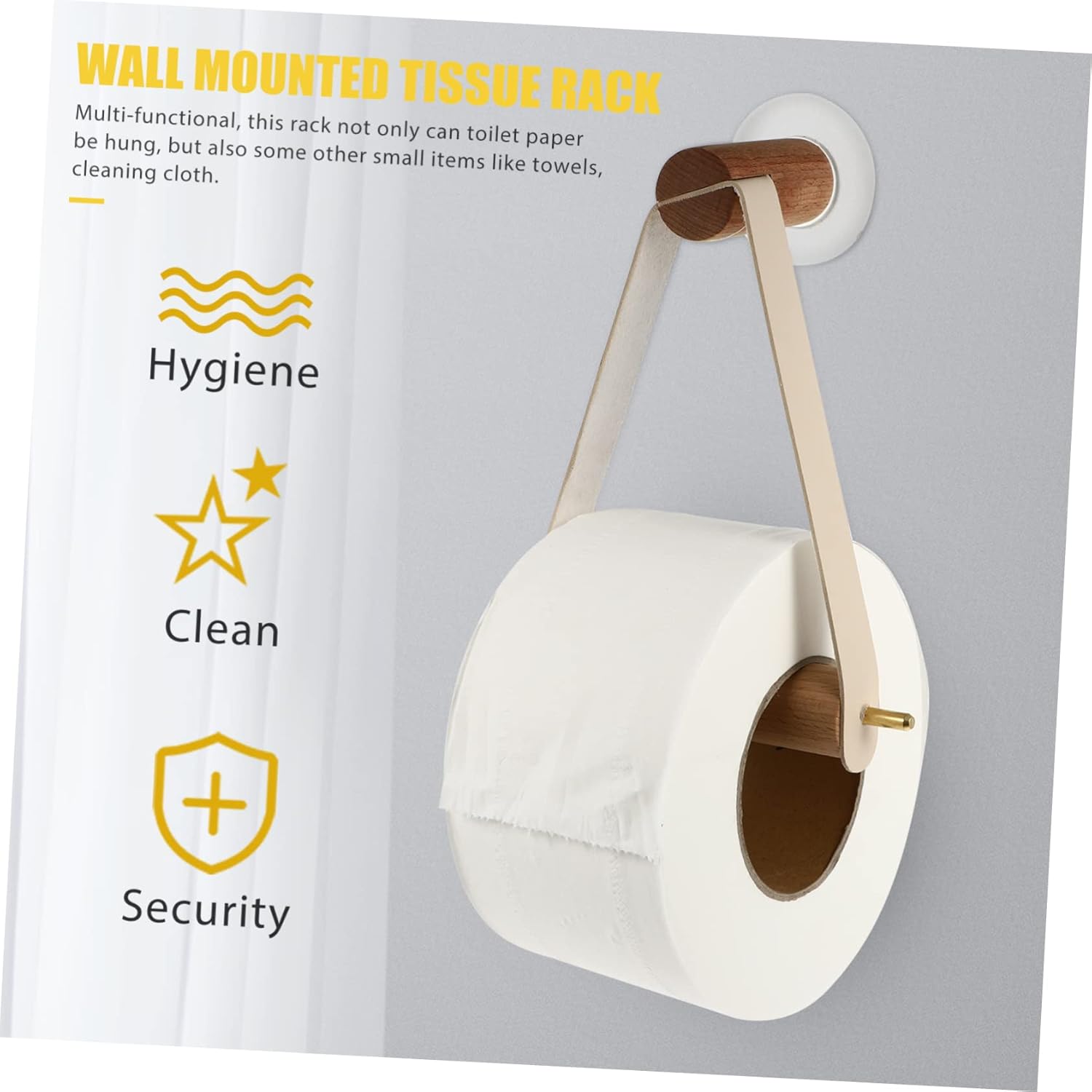 DIYEAH Wall Mount Paper Holder Rack