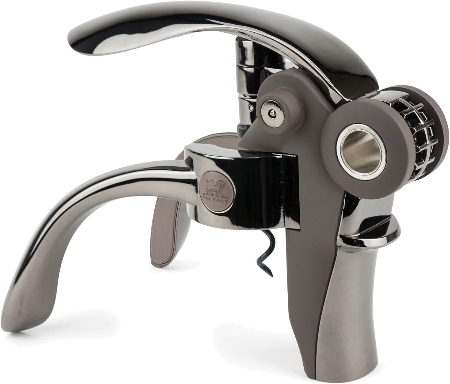 Peugeot Lever-Style Corkscrew with Foil-Cutter Basalt 1