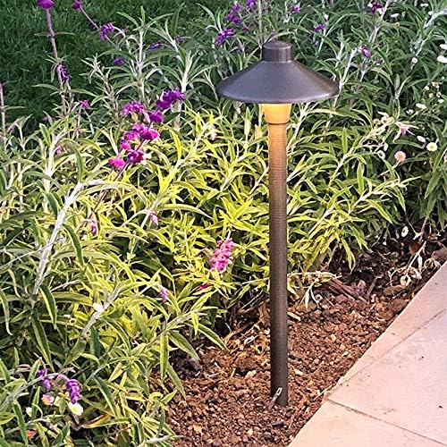 DAONEG MarsLG BRS1 65 Shade Brass Path Light 8-Pack
