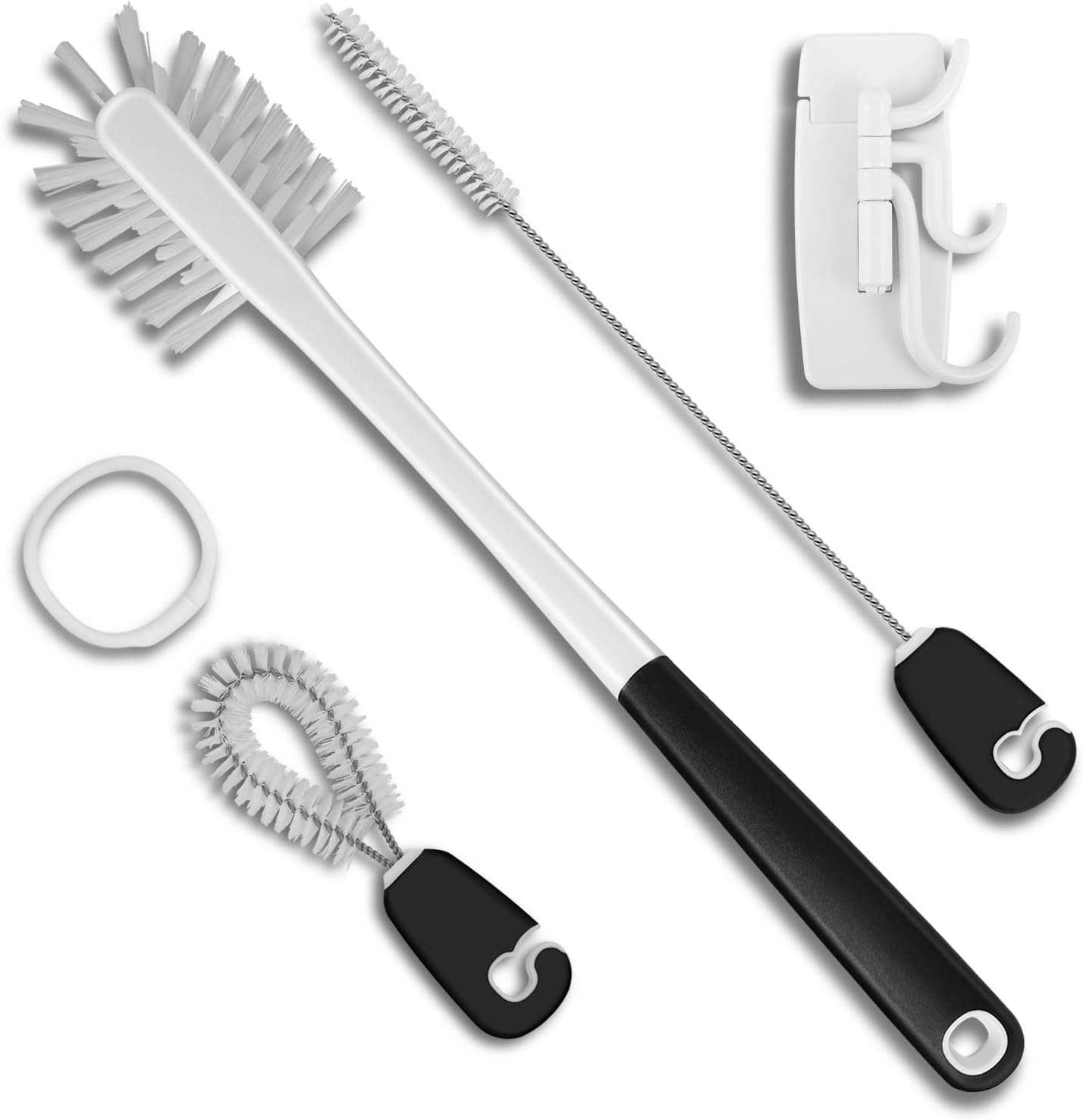 MOSOLAN 3-in-1 Water Bottle Cleaning Brush Set
