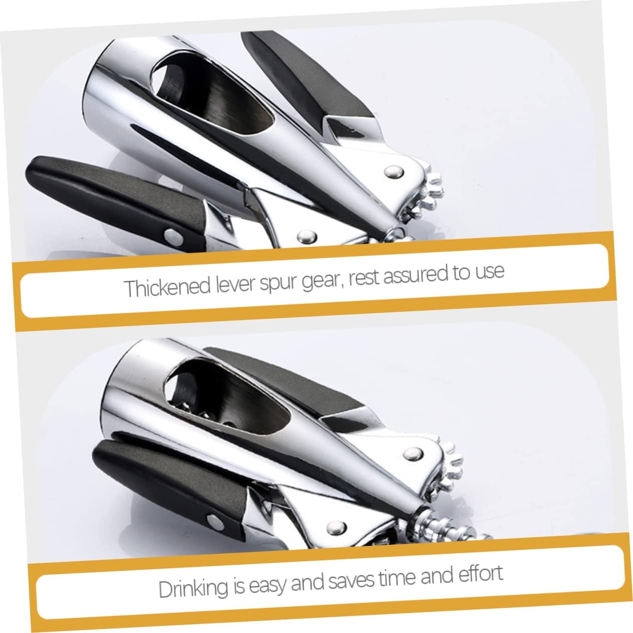 BIUDECO Wine Opener Zinc Alloy Key Bottle Opener