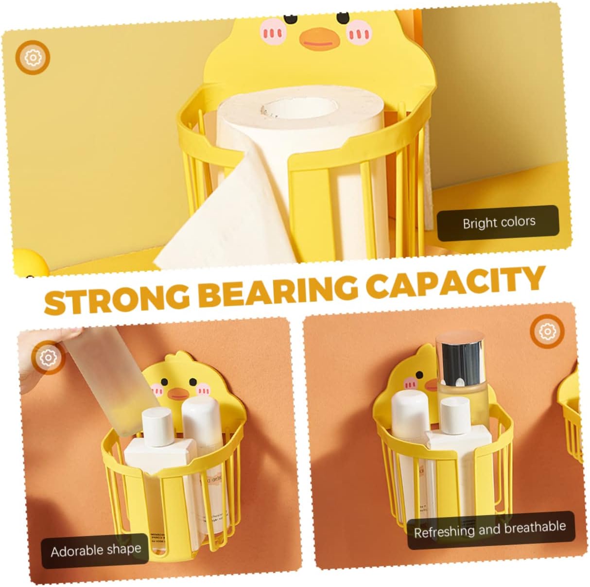 Cabilock 2Pcs Wall Tissue Holders for Bathroom Kitchen