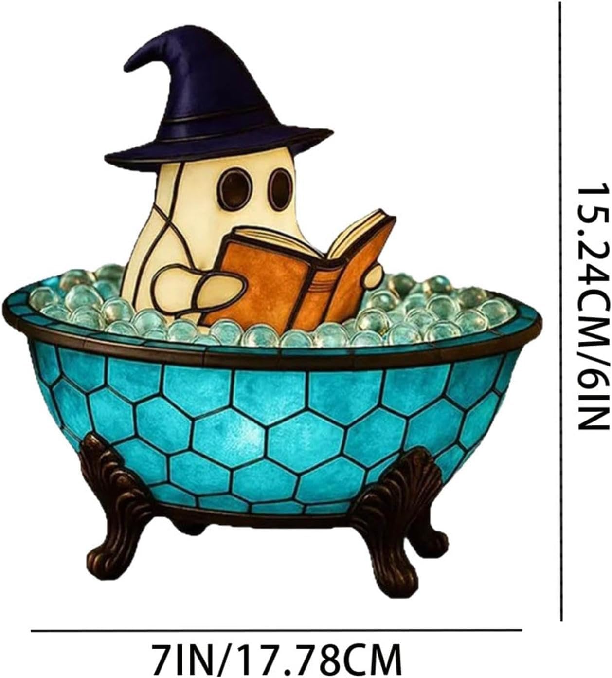 Ghost Bubble Bath Lamp Halloween Night Light