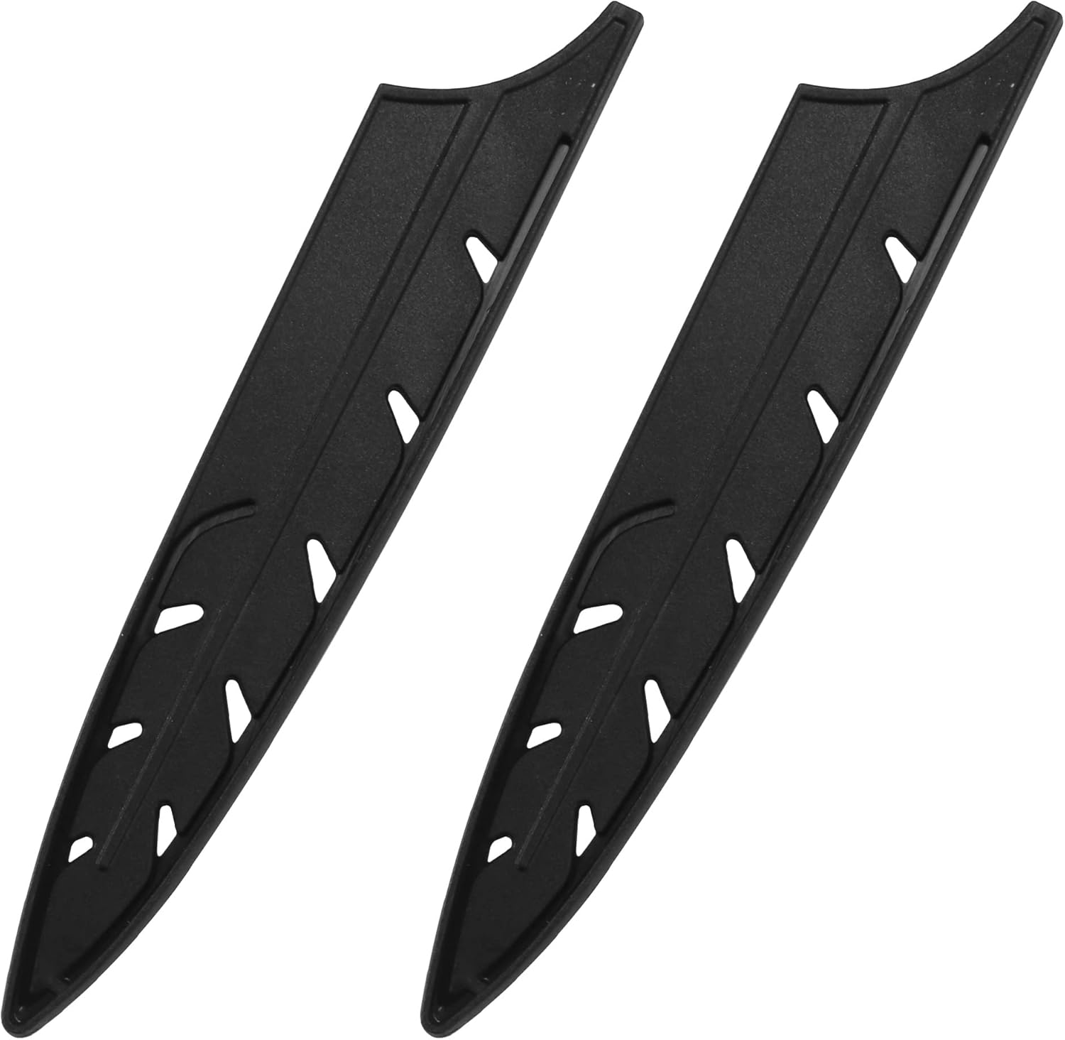 XYJ 2pcs Safety Knife Covers Black Sheath for 8 Slicing Knife