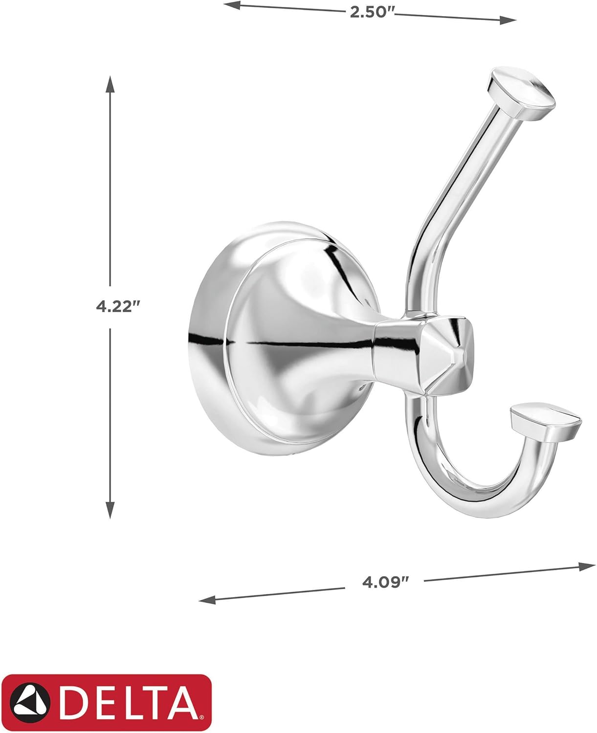 Delta ESA35-PC Esato Towel Hook Polished Chrome