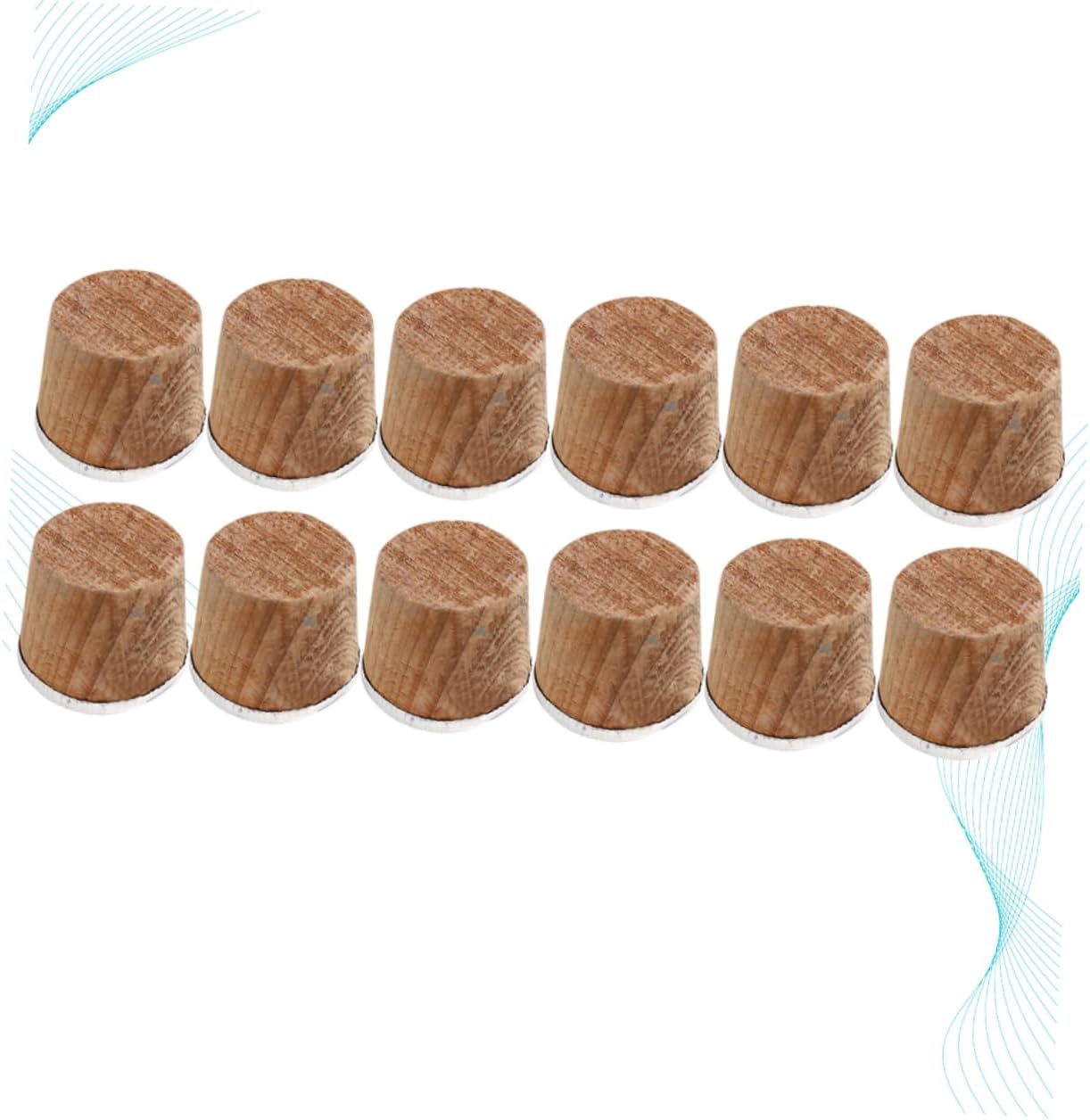 10pcs Wooden Cork Stoppers for Bottles and Kettles 1