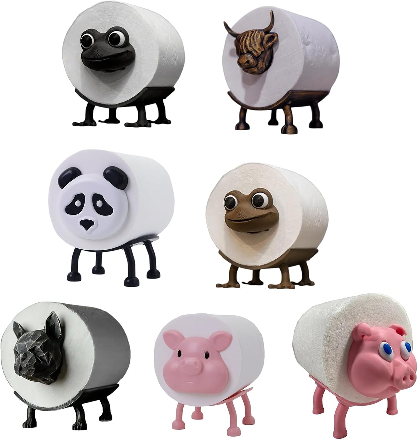 Meideli Funny Animal Toilet Paper Holder