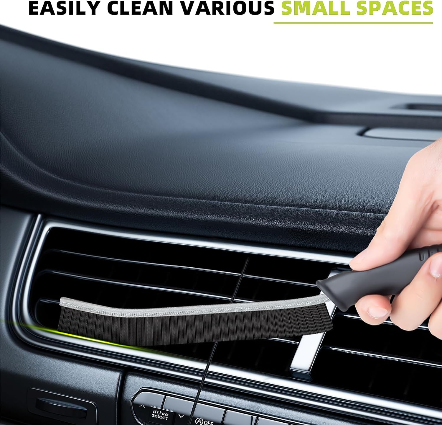 SXhyf Hard Bristle Crevice Cleaning Brush - Multifunctional