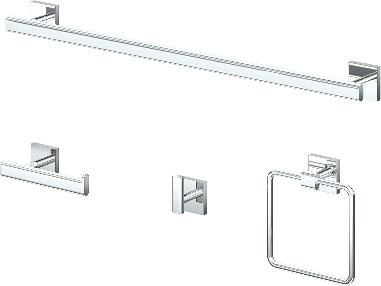 Gatco 4052 Elevate Towel Ring - Chrome