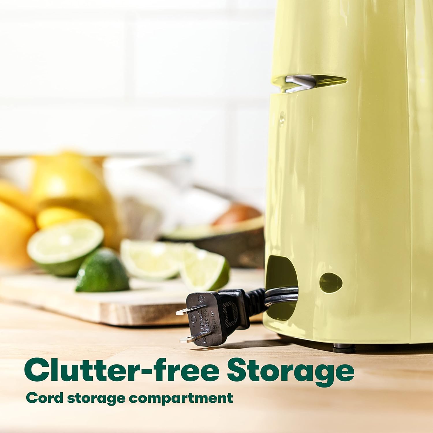 BELLA Electric Can Opener with Knife Sharpener Yellow 1