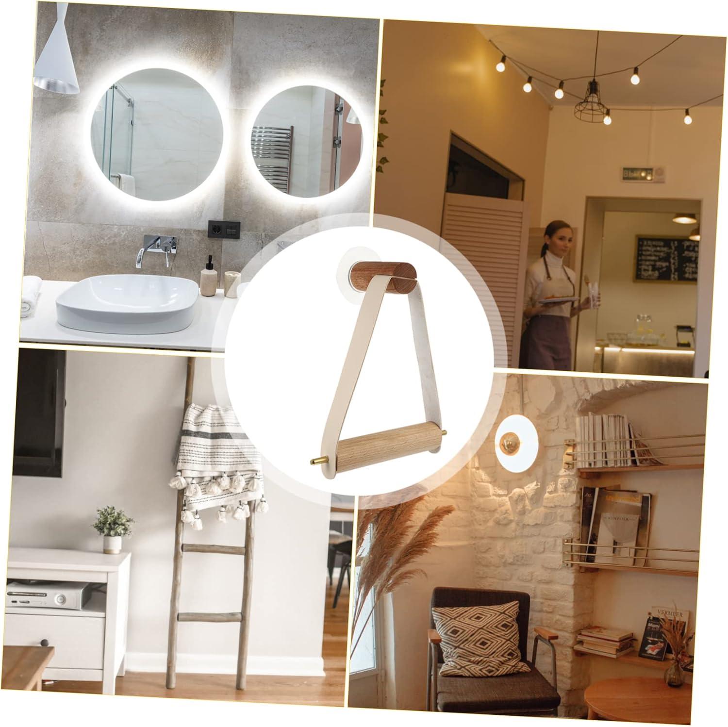 Operitacx Toilet Paper Holder Wall Mount Rack