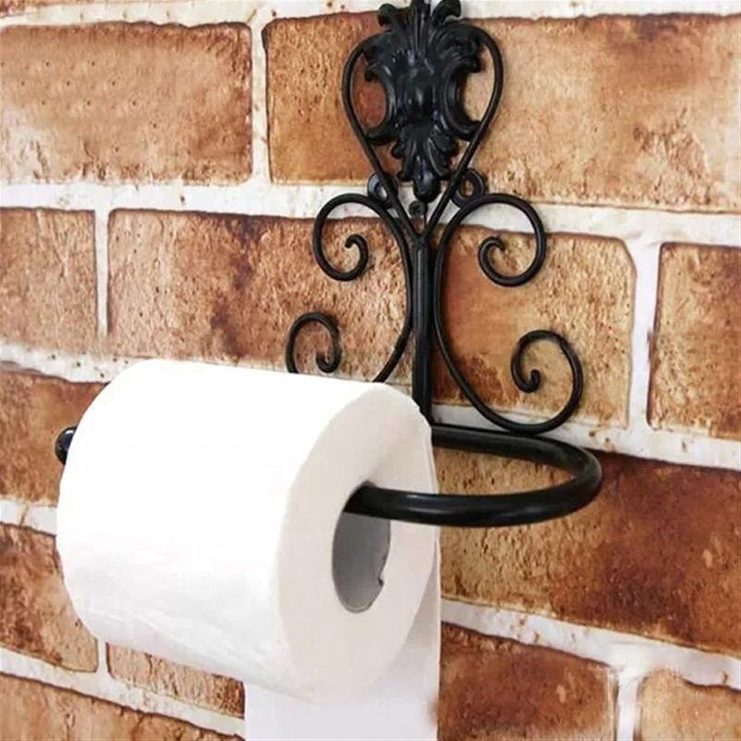 YAOLUU Toilet Paper Holder Retro Iron Style 1