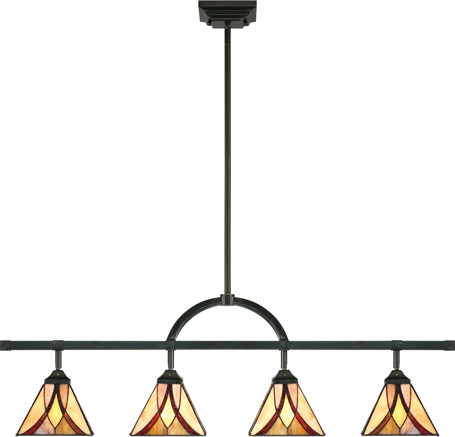 Quoizel Adjustable Track Light Kit 4-Light Valiant Bronze