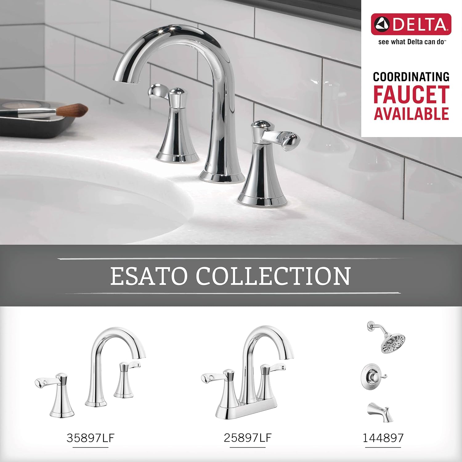 Delta ESA35-PC Esato Towel Hook Polished Chrome