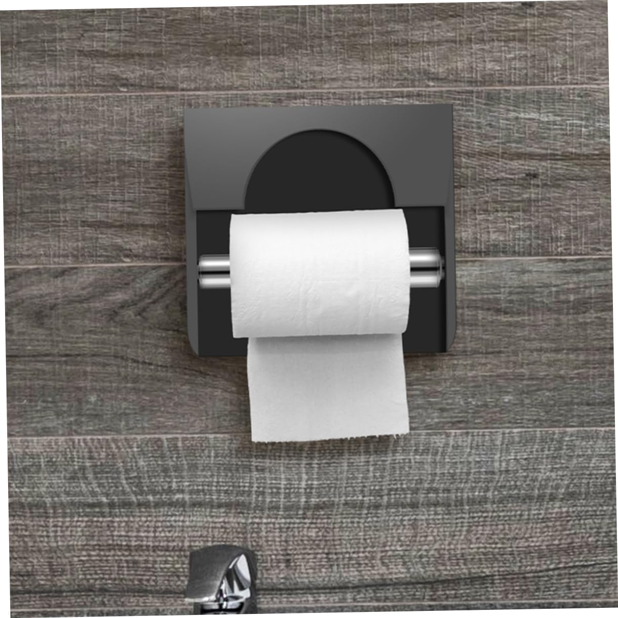 Mobestech Universal Spring Paper Towel Holder Rod