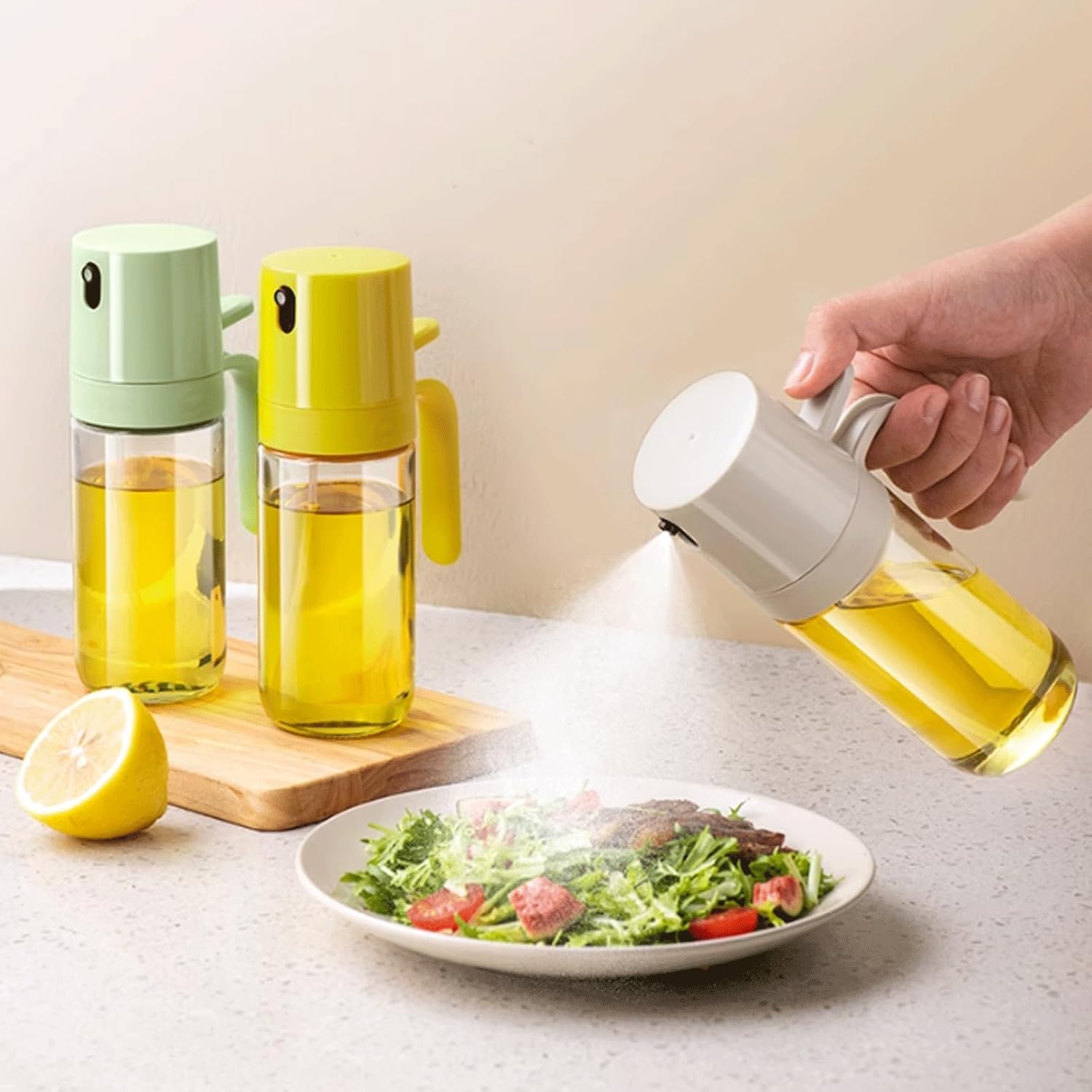KRILLIQ Oil Control Sprayer with Comfortable Handle