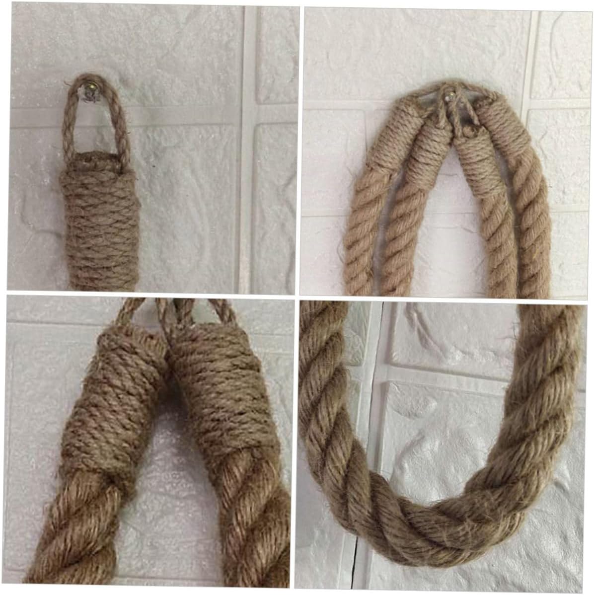 Rope Hanging Toilet Paper Holder Durable Storage Rack for Bathroom