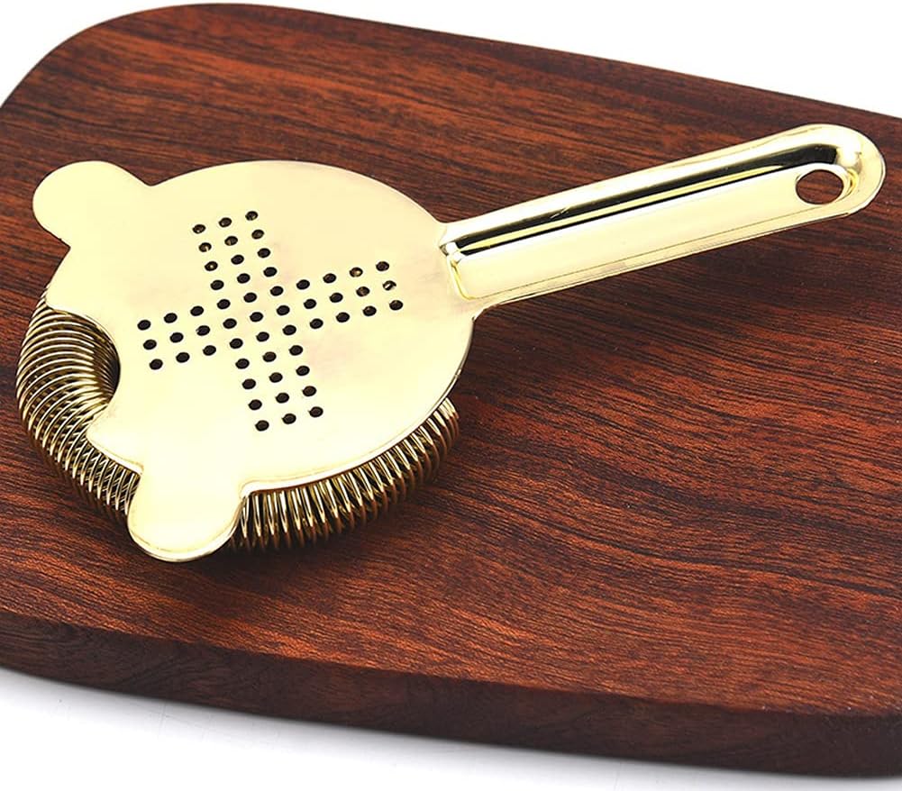 Heavy Duty Stainless Steel Hawthorne Strainer for Cocktails