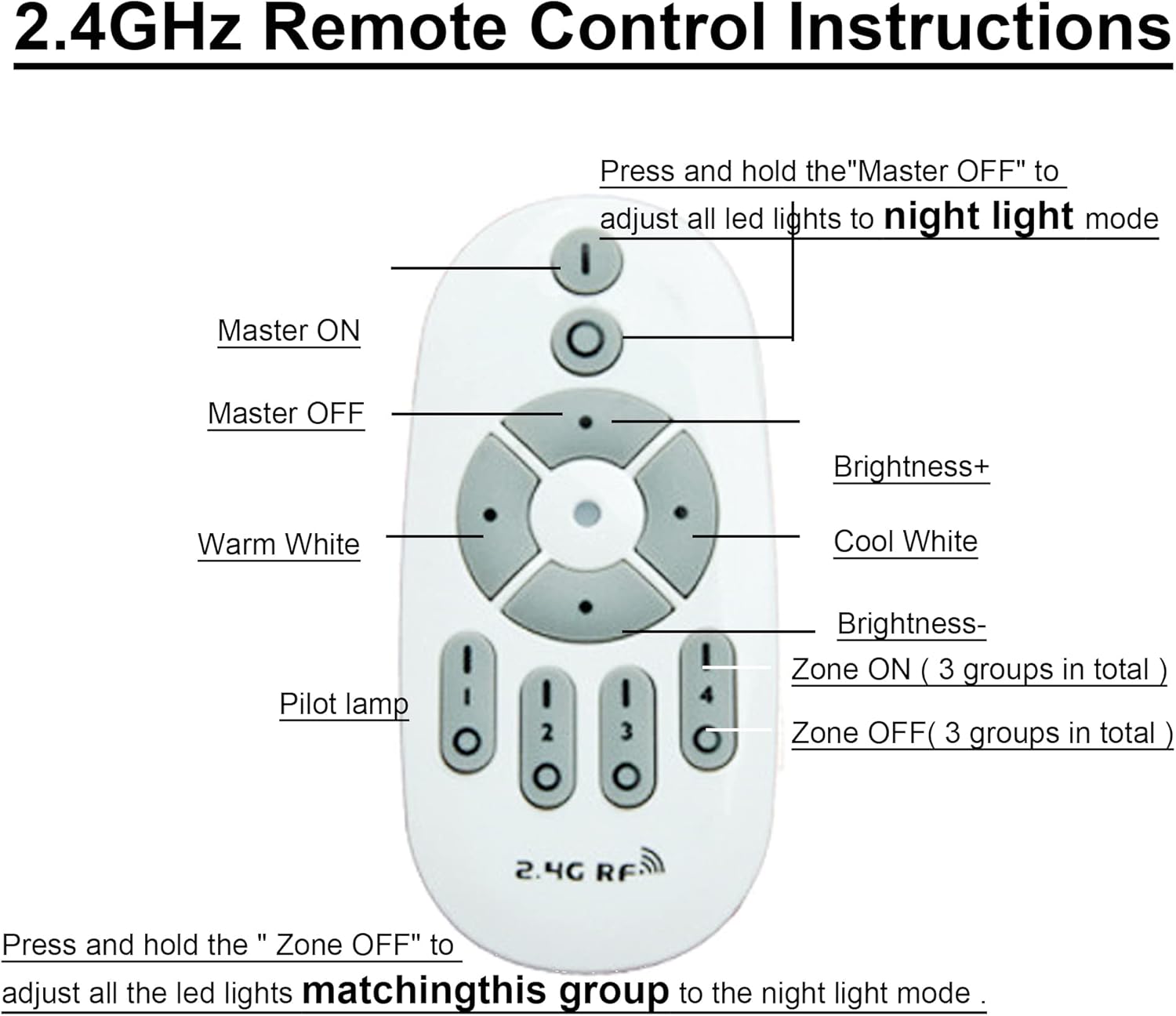 SKIVTGLAMP Remote Control Track Pendant Lamp 3 Lights Adjustable