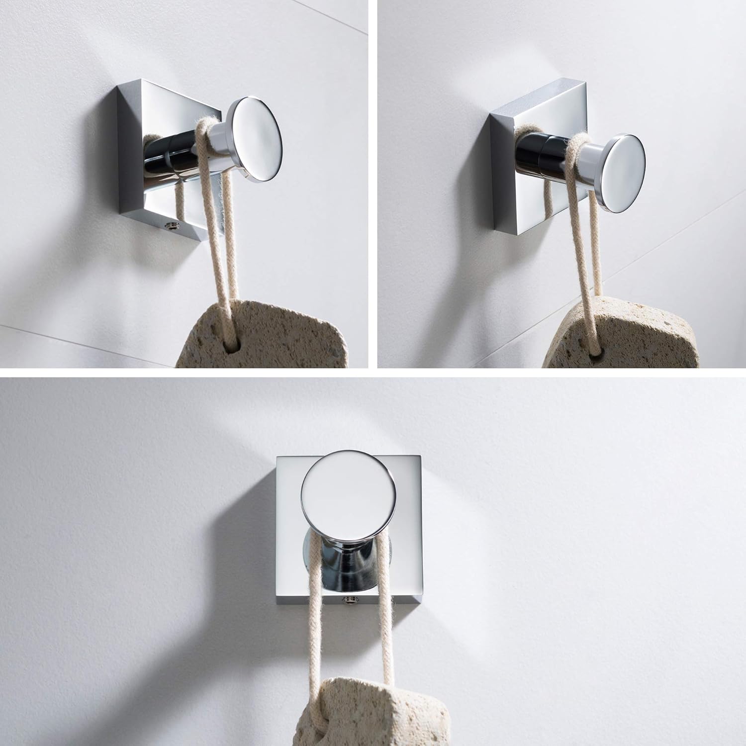 Kraus Ventus Robe Hook Chrome Finish KEA-17701CH