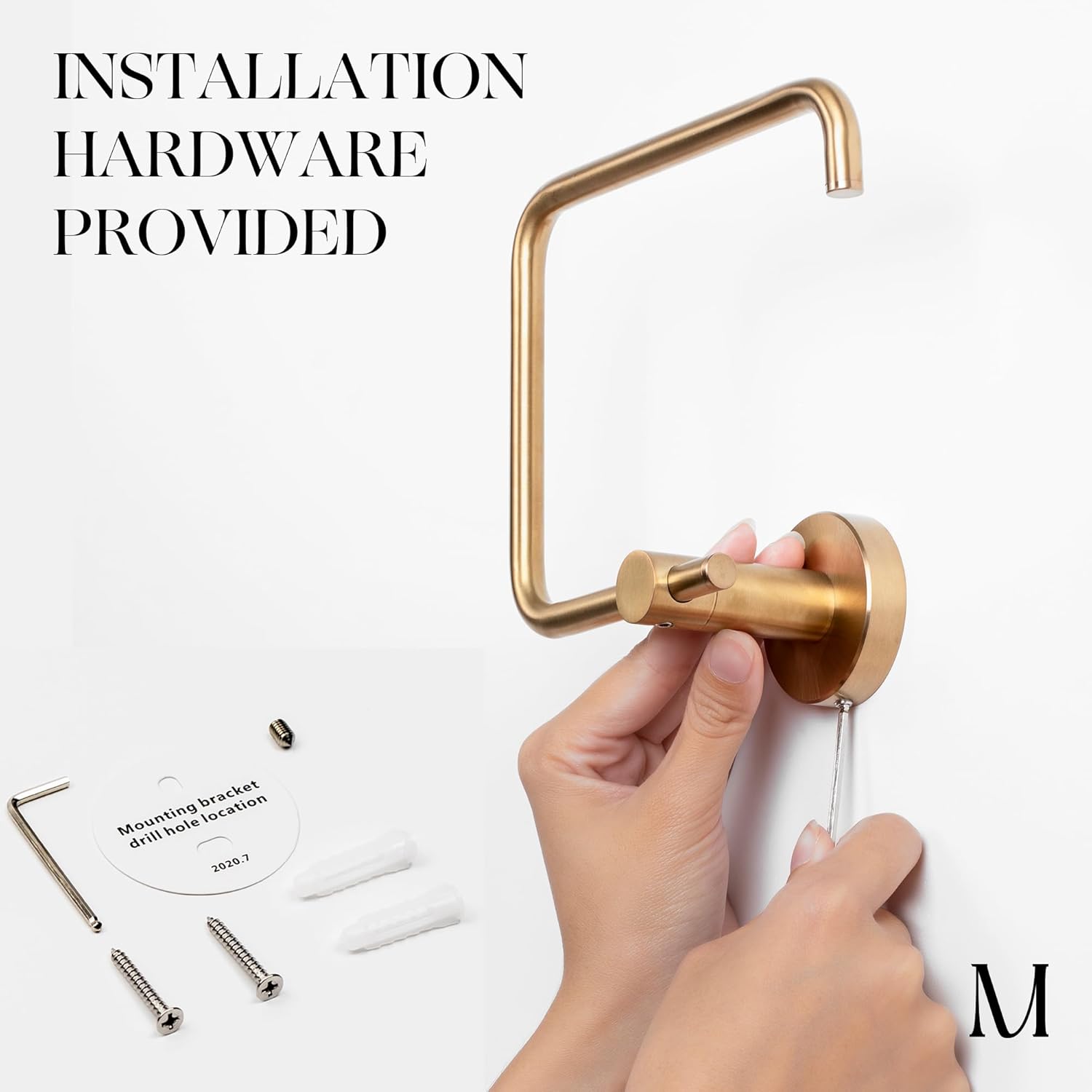 Marmolux Acc Champagne Bronze Towel Holder
