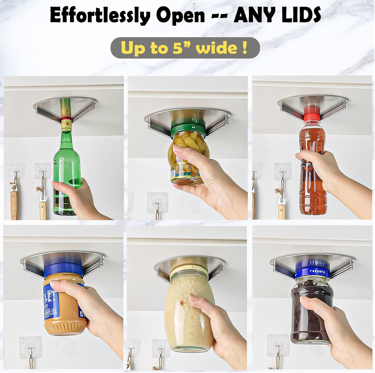 Moeuonb Upgraded Stainless Steel Jar Opener