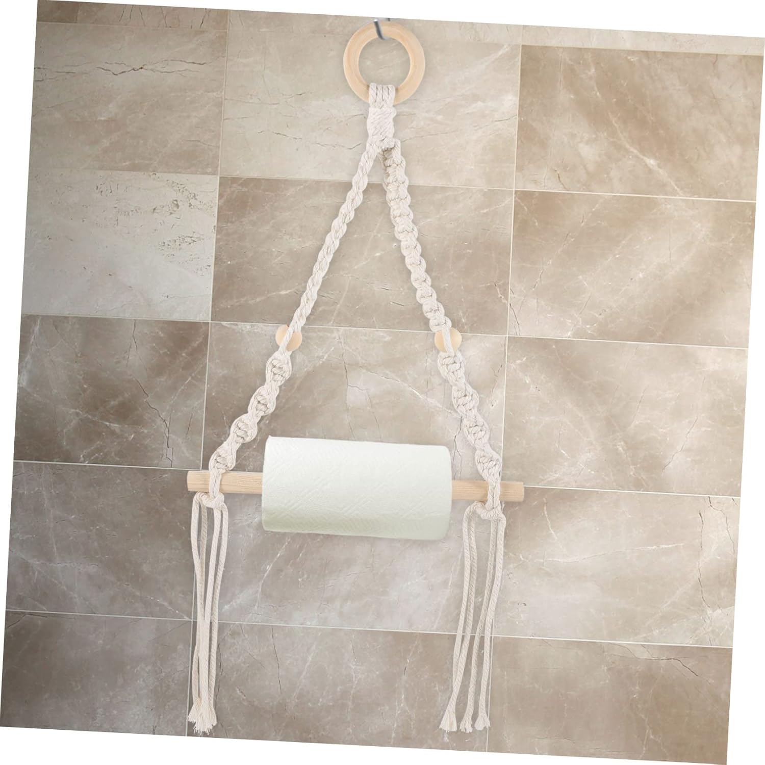 NUOBESTY Bohemia Nautical Style Toilet Paper Holder